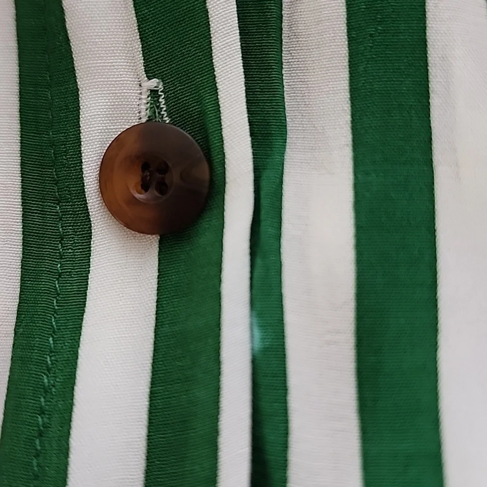 NWT Faithfull The Brand Milan Midi‎ Striped Dress Size Medium - Picture 13 of 14